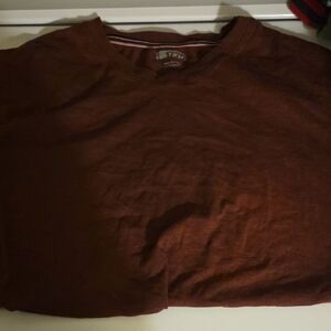 Maroon V Neck T-Shirt